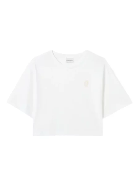 Haftowana koszulka Claudie Pierlot biała
