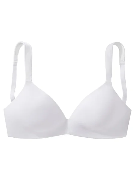 NUANCE Sutien lână alb