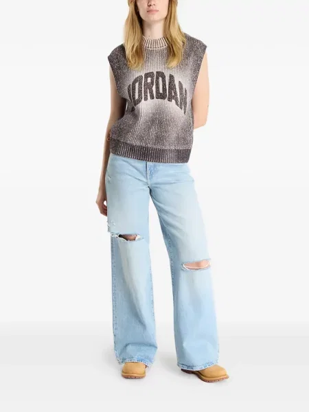 Pulover Jordan fără mâneci gri