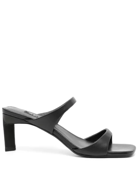 Papuci tip mules Senso negru