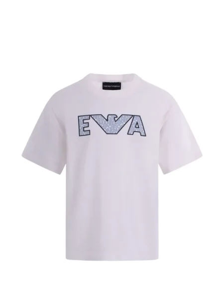 Koszulka dziecięca Emporio Armani biała