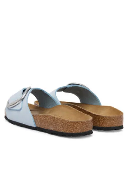 Šľapky Birkenstock Madrid Big Buckle modrá