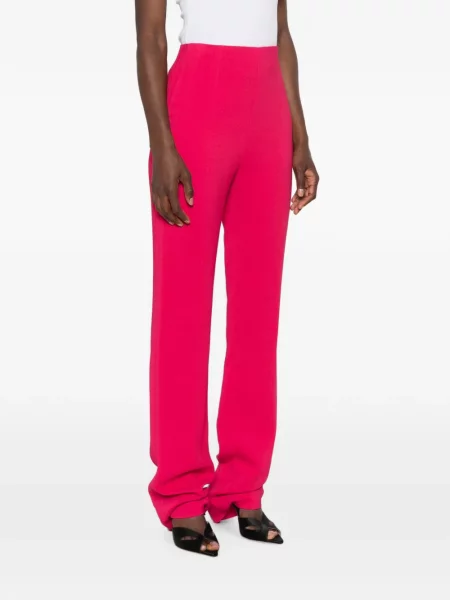 Pantaloni Valentino Garavani roz