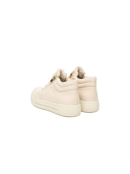 Sneakersy Caprice Krémová