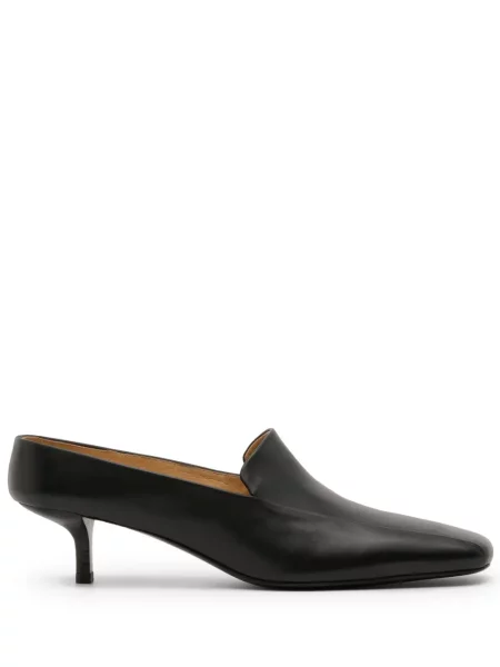 Pantofi cu toc Marsell din piele negru