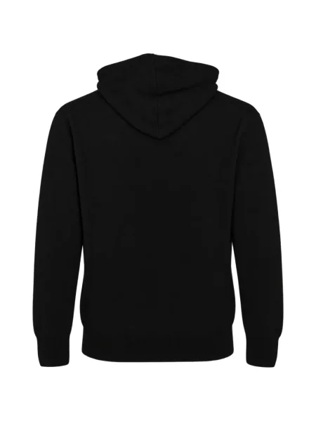 Lung hanorac cu glugă Altea de lână negru