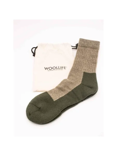 Zokni Woollife zöld