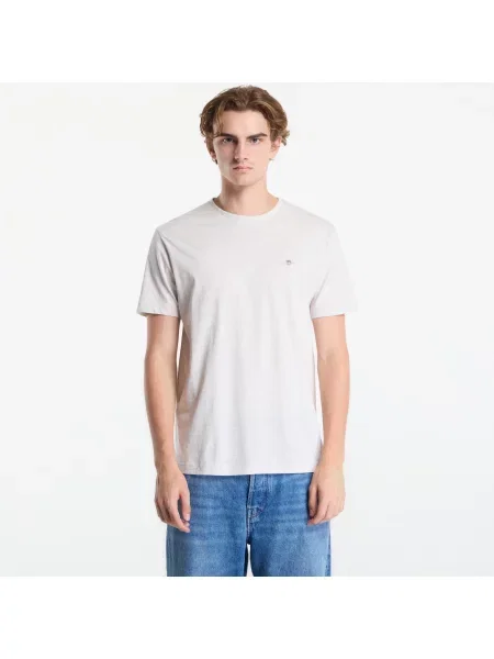 Tričko Gant Reg Shield Ss T-Shirt Glacier Melange M