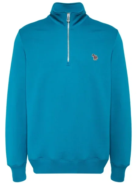 Суитчър Ps Paul Smith с принт зебра синьо