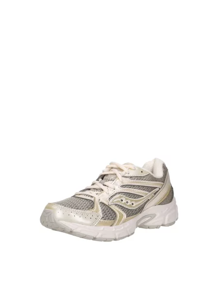 Lniane sneakersy Saucony beżowe