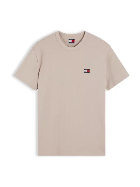 Tommy Jeans Tricou taupe gri