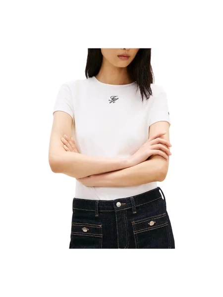 Tommy Hilfiger T-shirt Krem bijela