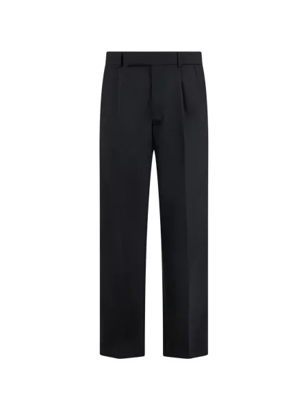 Pantaloni Roberto Cavalli plisate negru