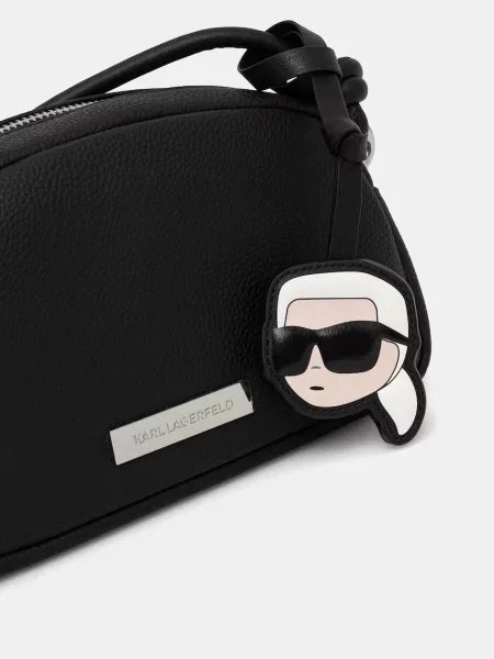 Кожаная сумка через плечо Karl Lagerfeld
