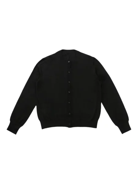 Cardigan The Row cu decolteu rotund negru