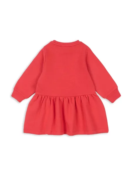 Konges Sløjd Šaty LOU SEQUIN SWEAT DRESS OCS červené