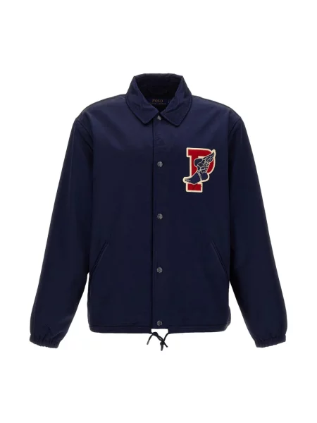 Polo Ralph Lauren Kurtki Mężczyzna S Stylowa Kurtka dla Mężczyzn niebieski