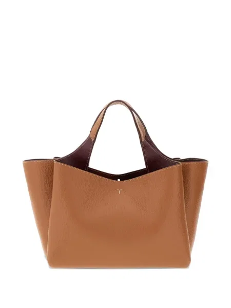 Geanta de piele Tod's din piele maro