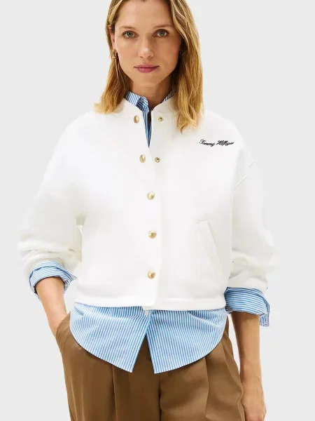 Бомбер Tommy Hilfiger білий