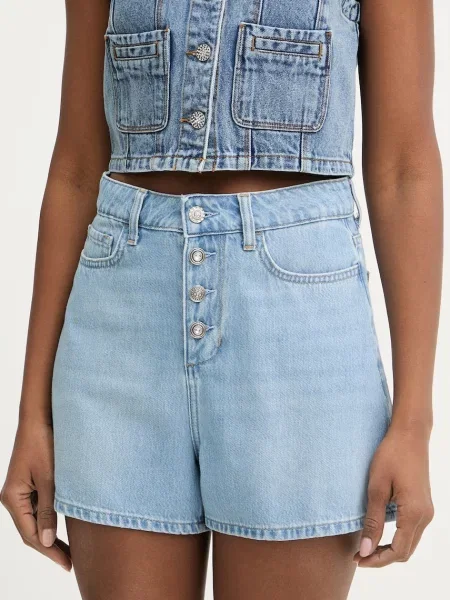 Liu Jo szorty jeansowe niebieskie