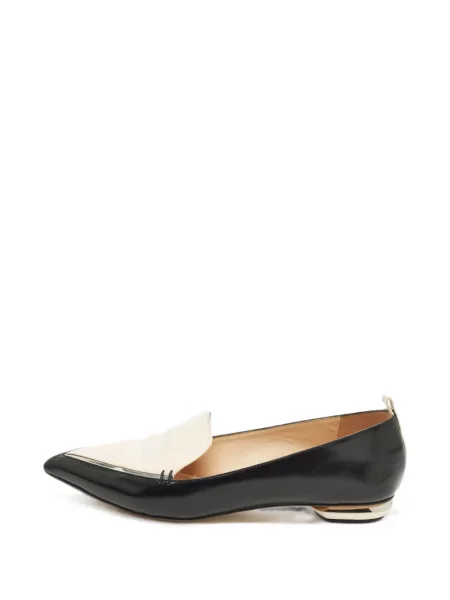 Balerini Nicholas Kirkwood din piele negru