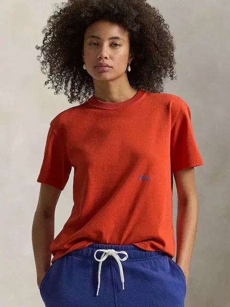 Polo Ralph Lauren t-shirt pomarańczowa