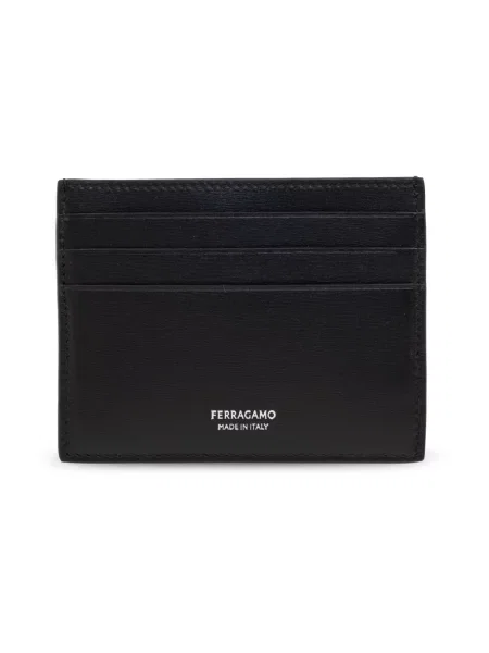 Portfel Ferragamo skórzany czarny
