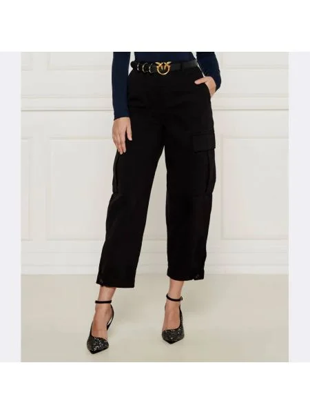 Pinko Pantaloni cargo SONATA negru