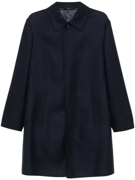 Palton Brioni din fetru albastru