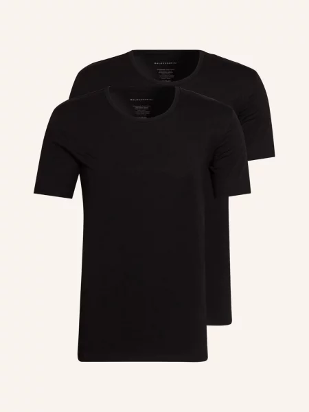 Baldessarini T-Shirt 2 Szt. schwarz biała