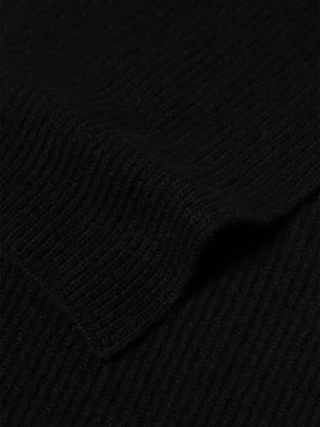 Fular Sunspel tricotate negru