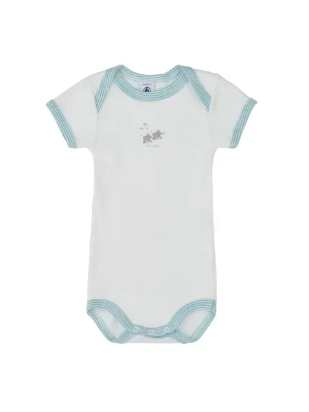 Body copii Petit Bateau alb