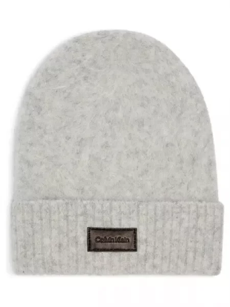 Calvin Klein Gyapjú sapka szürke