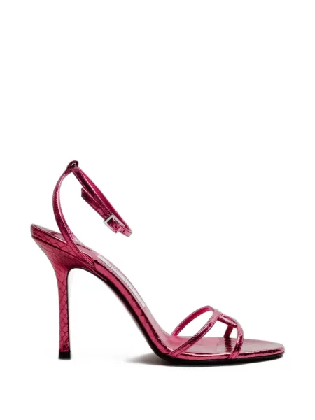 Sandale Jimmy Choo din piele violet
