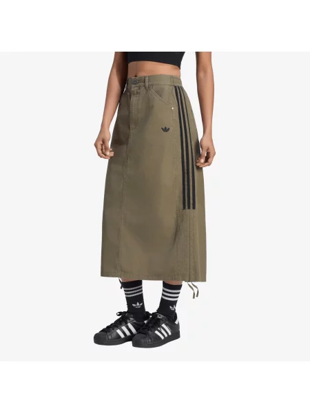 Fustă adidas Parachute Skirt Olive Strata XS măslin