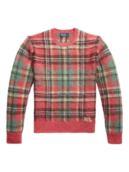 Briaunotas pusiau užtrauktukas zomšinės bokseriai Polo Ralph Lauren balta