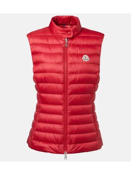 Vestă din puf Moncler roșu