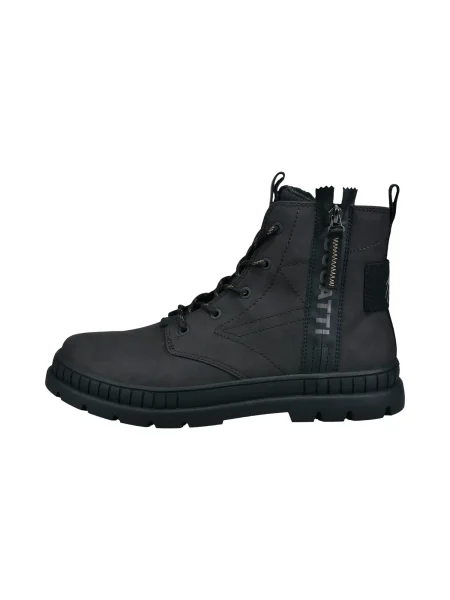 Pantofi Bugatti cu șireturi negru