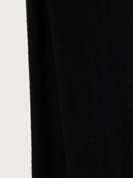 United Colors of Benetton šal z dodatkom volne črna