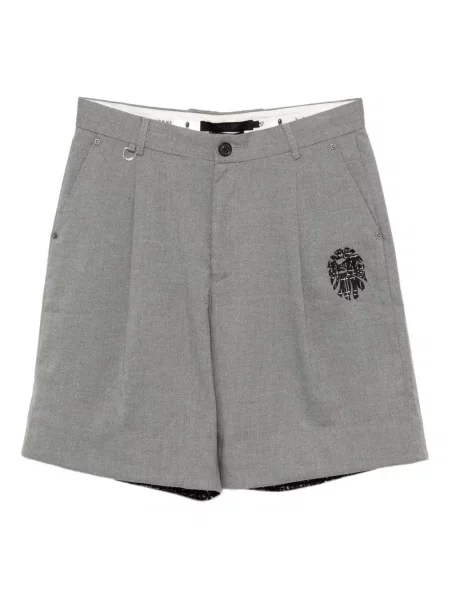Pantaloni scurți Bape Black *a Bathing Ape® cu broderie negru