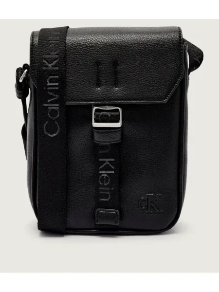 Calvin Klein Geantă crossover Cargo Flap Reporter negru