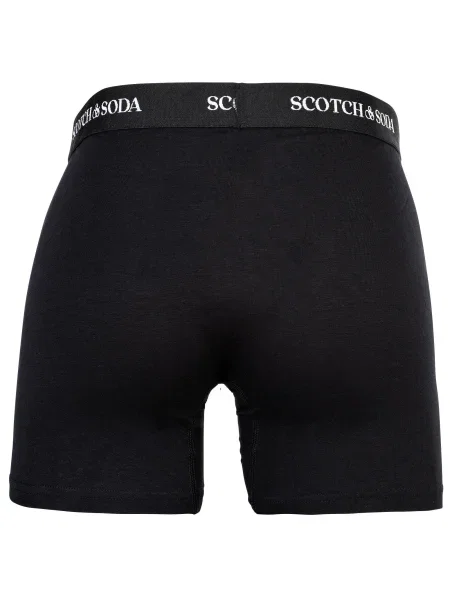 SCOTCH & SODA Boxeralsók sötétkék / világosszürke / fekete fehér
