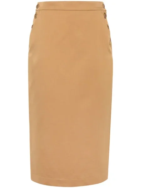 Fustă tip creion Max Mara maro