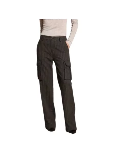 Szerokie spodnie Mason's szare