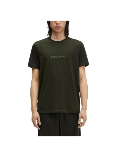 Tričko Fred Perry zelená