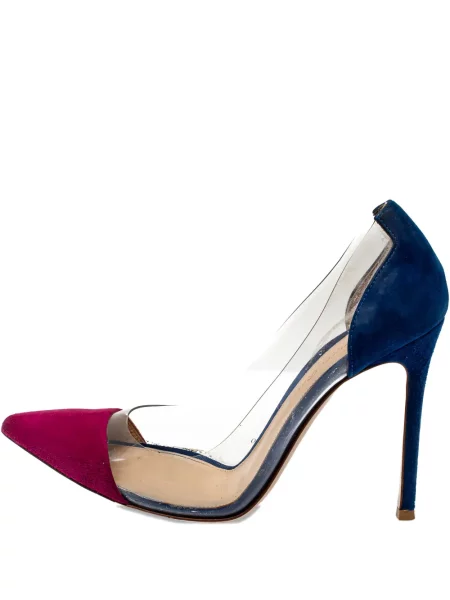 Pantofi cu toc Gianvito Rossi albastru