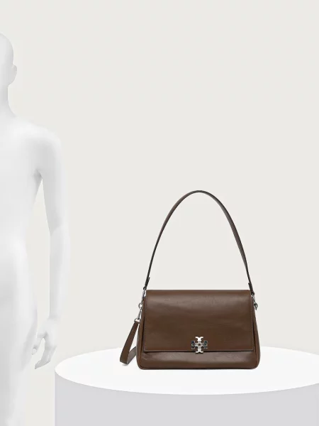 Кожаная сумка через плечо Tory Burch