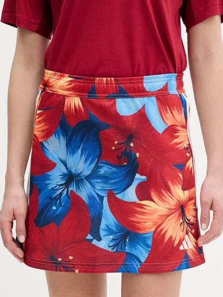 Adidas fustă x Farm Rio albastru