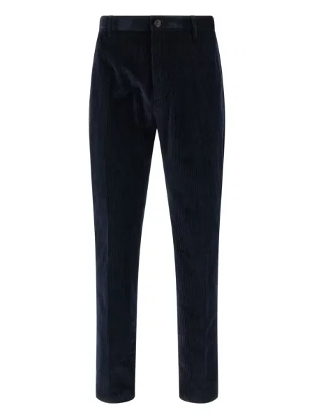 Pantaloni Department 5 de catifea cord albastru
