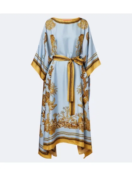 Rochie La Doublej de mătase cu imagine